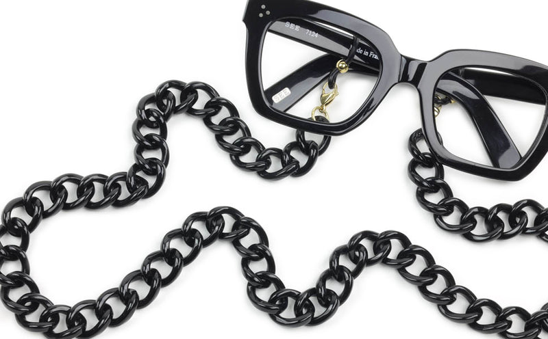 Acetate Eyeglass Chain - Round Link.